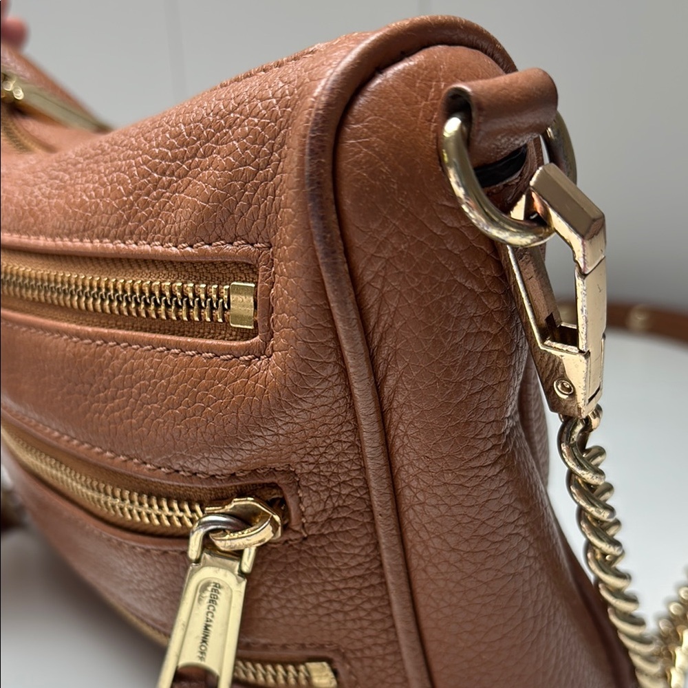 Rebecca Minkoff Brown Leather Crossbody Bag - Picture 7 of 14